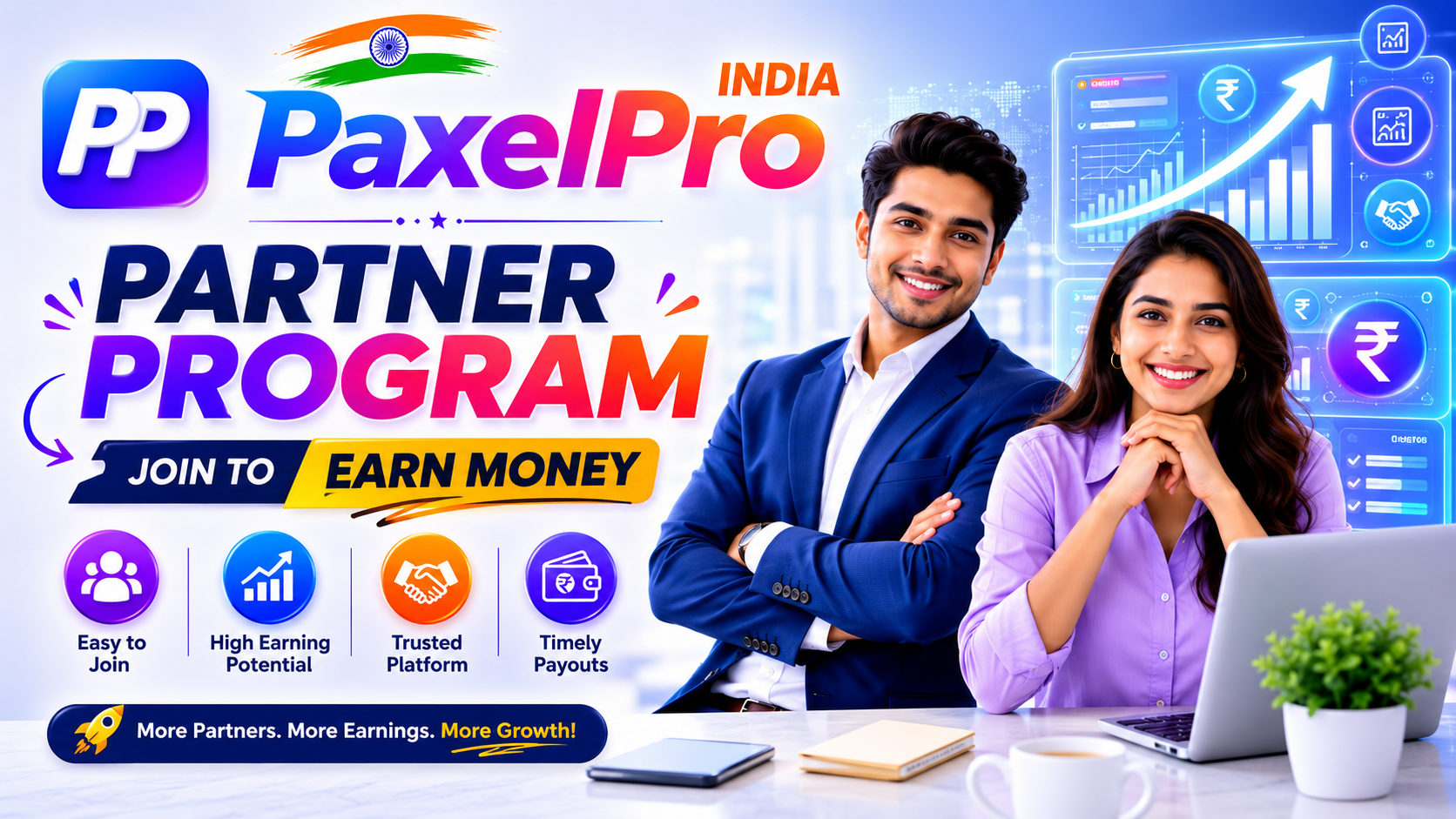 PaxelPro Partner Program 2026: Refer & Earn Real Money in India